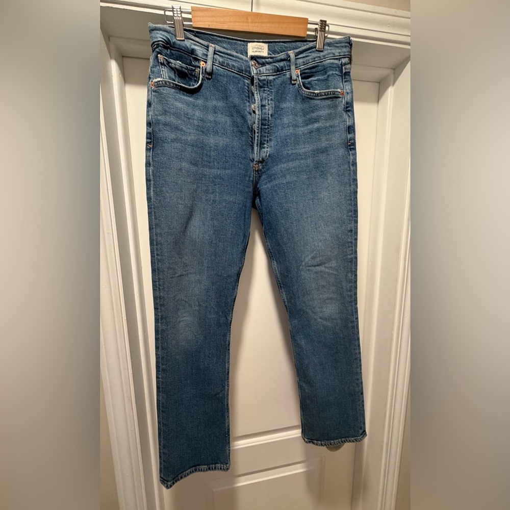 Citizens Of Humanity Charlotte High-Rise Straight Leg Jeans - Picture 11 of 15